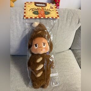 Authentic Twinkle Twinkle Savor The Moment Fuzzy Baguette-Shaped Plush Pillow